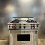 Wolf 36” Gas Range (4 Burners & Griddle)